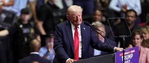 Plötzlich ist er der alte weiße Mann im US-Wahlkampf: Donald Trump (78).