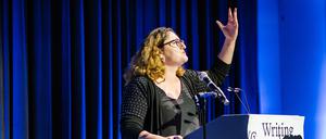 Kämpferisches Gemüt. Die rumänischen Dichterin Miruna Vlada in Berlin.