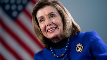 Nancy Pelosi stellt sich hinter Kamala Harris. (Archivbild) 