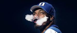 Snoop Dog bei einem Konzert in Amsterdam 