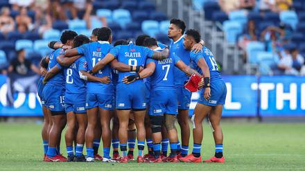 Samoas Rugby-Männer spielen schon vor der eigentlichen Eröffnungsfeier um eine Medaillenchance.
