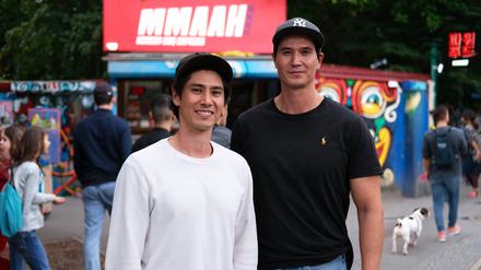 Die Brüder Andreas J. Young Lechle und Sebastian Sung Chu Lechle gründeten die Imbisskette Mmaah.