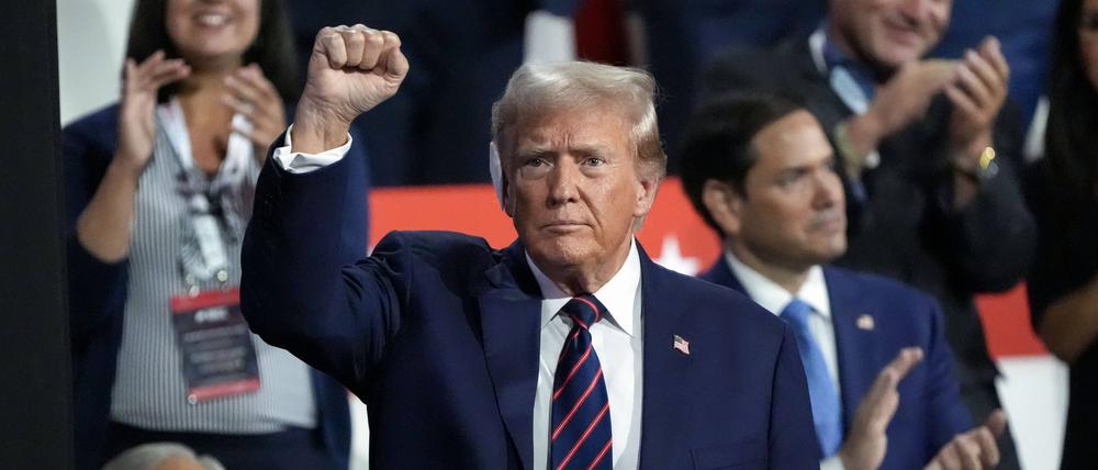 Donald Trump in Milwaukee