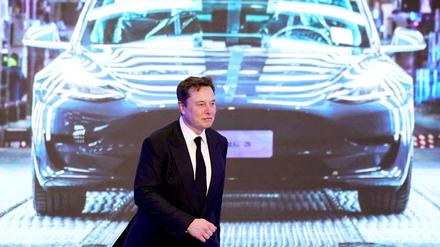 Tesla-Chef Elon Musk in Shanghai (Archivbild)