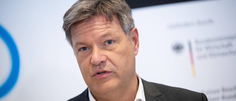 Robert Habeck (Bündnis 90/Die Grünen).