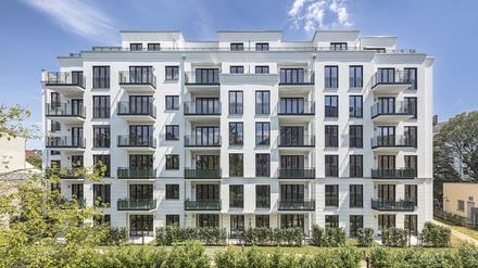 So sieht das fertige Bauprojekt „LIV“ in Prenzlauer Berg aus. 