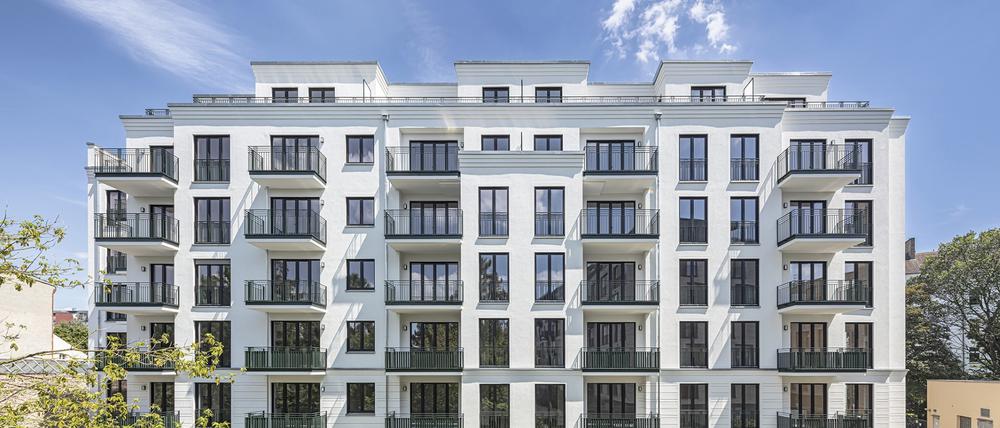 So sieht das fertige Bauprojekt „LIV“ in Prenzlauer Berg aus.