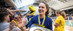 Lena Gohlisch wurde mit Alba Anfang Mai Deutsche Meisterin.