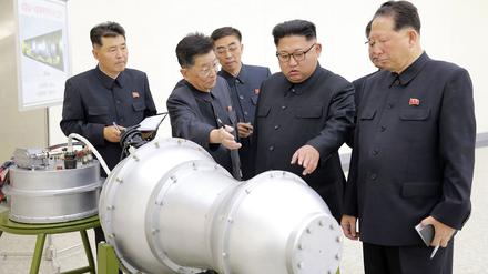 Kim Jong Un forciert Nordkoreas Atomprogramm. 
