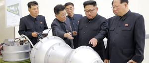 Kim Jong Un forciert Nordkoreas Atomprogramm. 
