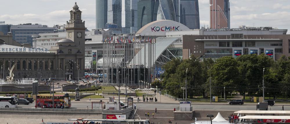 Der Europaplatz in Moskau heißt jetzt Platz Eurasiens.