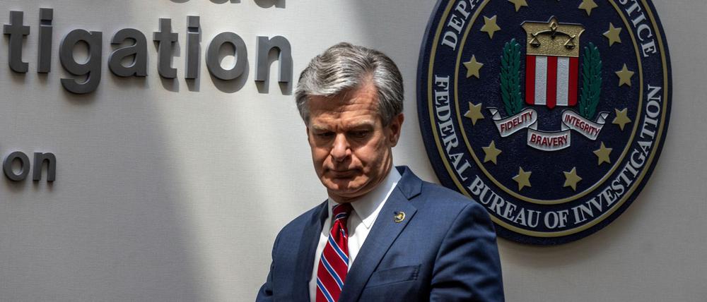 Der FBI-Direktor muss im Kongress Rede und Antwort stehen. (Archivbild)