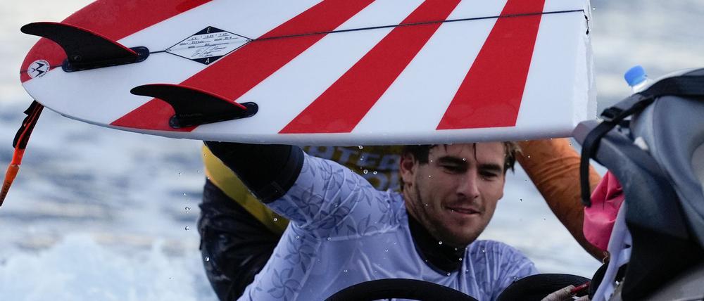 Die Wellen vor Tahiti sind gefürchtet und können sogar Surfbretter zerschmettern.