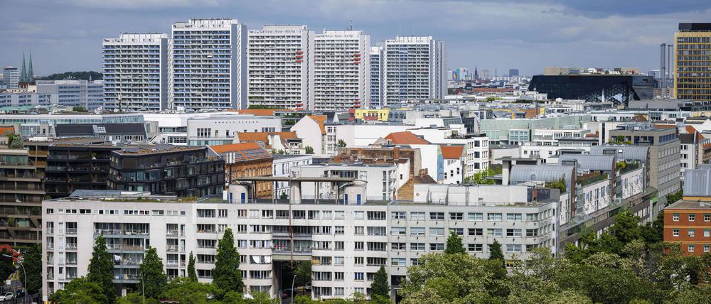 Blick auf Wohnhäuser in Berlin-Mitte (Symbolbild)