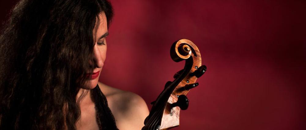 Die Potsdamer Gambistin Juliane Laake.