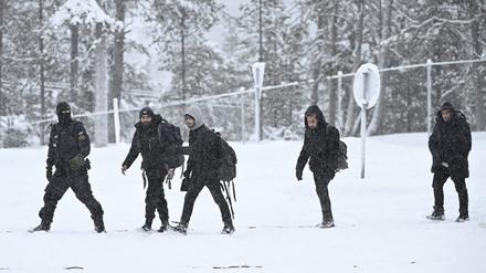 Grenze in Nordfinnland: Flüchtlingen wird es in Finnland nicht mehr leicht gemacht.