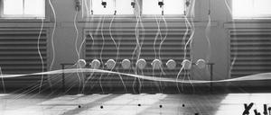 Klanginstallation des Fluxus-Altmeisters Paul Panhuysen von 1985.