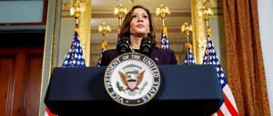 Kamala Harris wird voraussichtlich die neue Kandidatin der Demokraten.