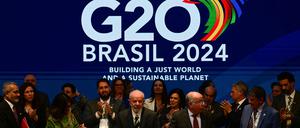 Brasilien hat dieses Jahr die G20-Präsidentschaft inne.