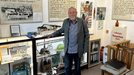 Tommy Spree vom Anti-Kriegs-Museum in Mitte.