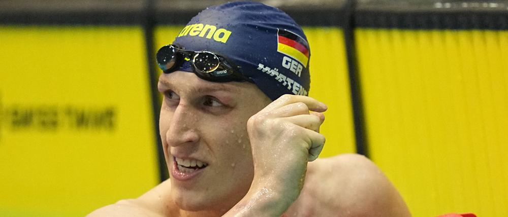 Lukas Märtens vor den Wettkämpfen bei Olympia.