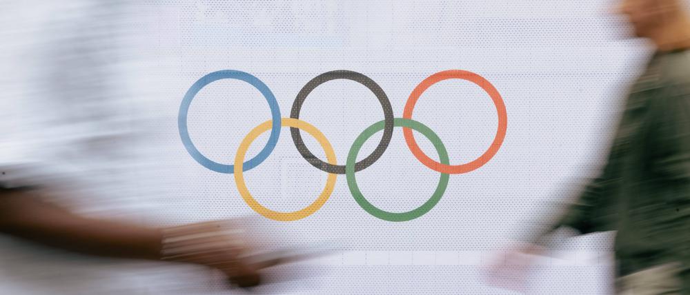 Bald in Berlin? Das Logo der Olympischen Spiele.