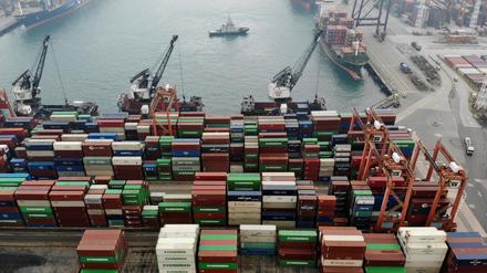 Auch für Russland wichtig: Der Hafen von Hongkong.