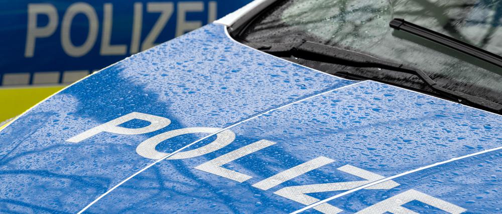 Polizeiwagen.