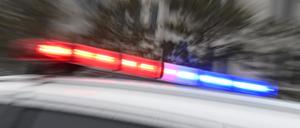 Der 55-jährige Autofahrer wurde von der Polizei festgenommen.