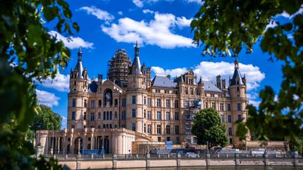 Der Landtag in Schwerin.