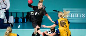 Offensiv lief es gegen Schweden besser als im ersten Spiel gegen Südkorea, aber Punkte gab es auch diesmal keine für Deutschlands Handball-Frauen.