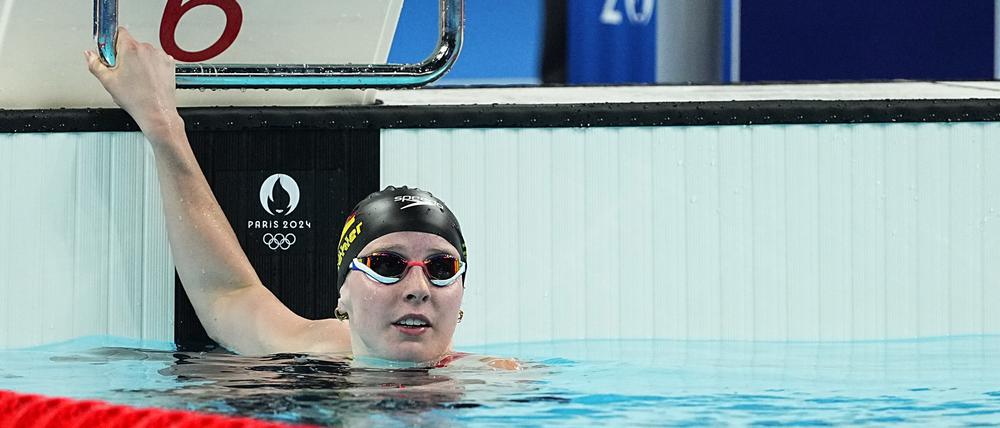 Enttäuscht. Angelina Köhler aus Deutschland reagiert nach dem Finale.