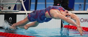 Auch beim Schwimmen werden heute wieder zahlreiche Medaillen vergeben.