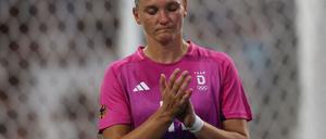 Nach dem 1:4 geg USA bedient: Alexandra Popp 
