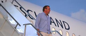 Verteidigungsminister Boris Pistorius (SPD) kommt auf dem Honolulu International Airport an.