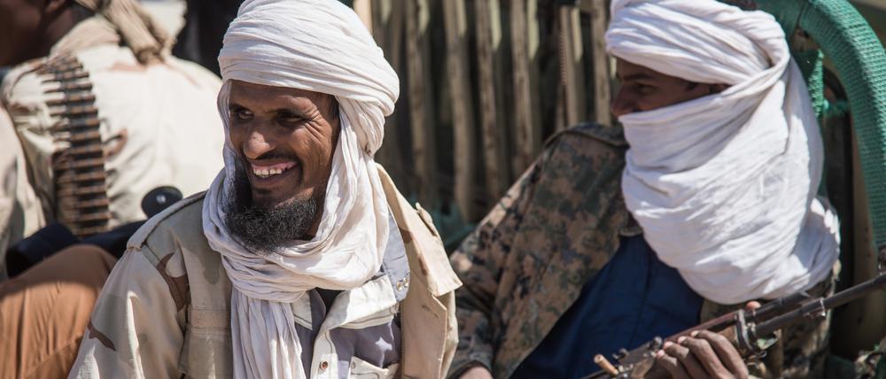 Kämpfer der Tuareg-Rebellengruppe Permanenter Strategischer Orden für die Verteidigung des Volkes von Azawad (Symbolbild)
