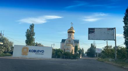 Die ukrainische Gemeinde Koblevo.