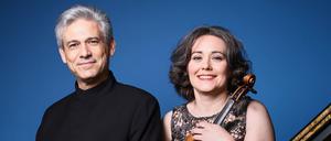Die Geigerin Judith Ingolfsson und der Pianist Vladimir Stoupel organisieren zusammen „Last Rose of Summer“.