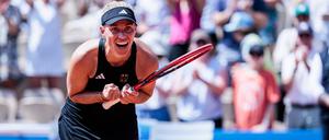 Angelique Kerber hat in Paris überraschend das Viertelfinale erreicht.