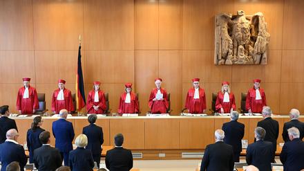 Der Zweite Senat des Bundesverfassungsgerichts.
