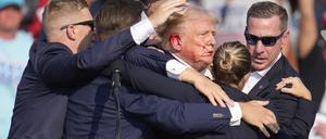 Am 14. Juli 2024 wurde Trump Opfer eines Attentats. 