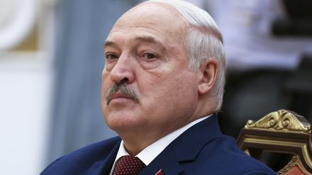 Der belarussische Machthaber Alexander Lukaschenko. 