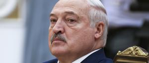 Der belarussische Machthaber Alexander Lukaschenko. 