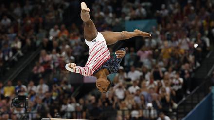 In ihrem Element: Simone Biles.