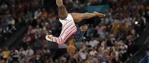 In ihrem Element: Simone Biles.