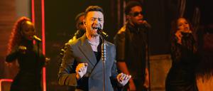 ARCHIV - 01.04.2024, USA, Los Angeles: Justin Timberlake tritt während der iHeartRadio Music Awards im Dolby Theatre in Los Angeles auf. (zu dpa: «Anwalt: Justin Timberlake war nicht betrunken») Foto: Chris Pizzello/Invision via AP/dpa +++ dpa-Bildfunk +++