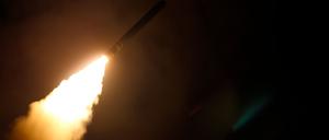 Sollen künftig auch von Deutschland aus gestartet werden können: US-Marschflugkörper vom Typ Tomahawk. (Archivbild)
