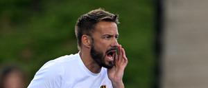 Hockey-Bundestrainer Valentin Altenburg machte seinem Frust Luft.