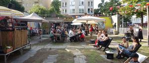Kulturgarten "Willy Schmidt" an der Hermannstraße 100, Foto: Tante Frizzante