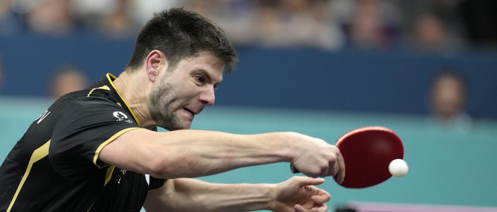 Dimitrij Ovtcharov kann diesmal keine Einzelmedaille gewinnen.